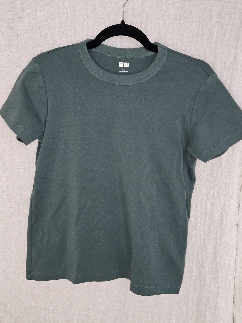 UNIQLO Women's Short Sleeve Crew T-Shirt — Dark Green